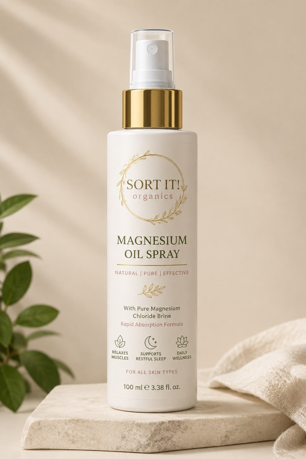 Sort It! Organics Magnesium Oil Spray