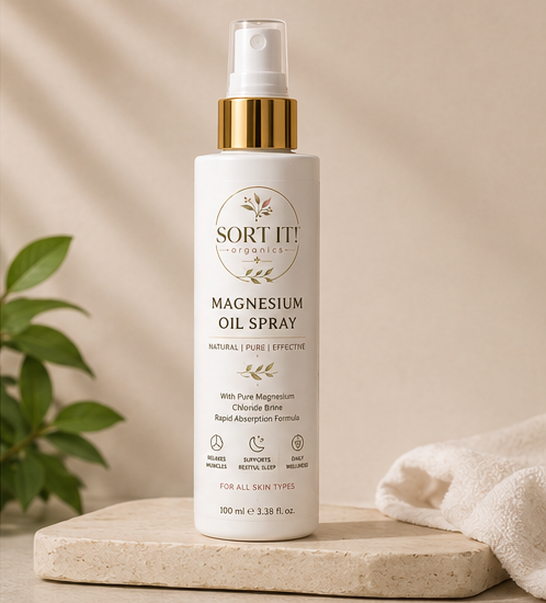Sort It! Organics Magnesium Oil Spray - locked design