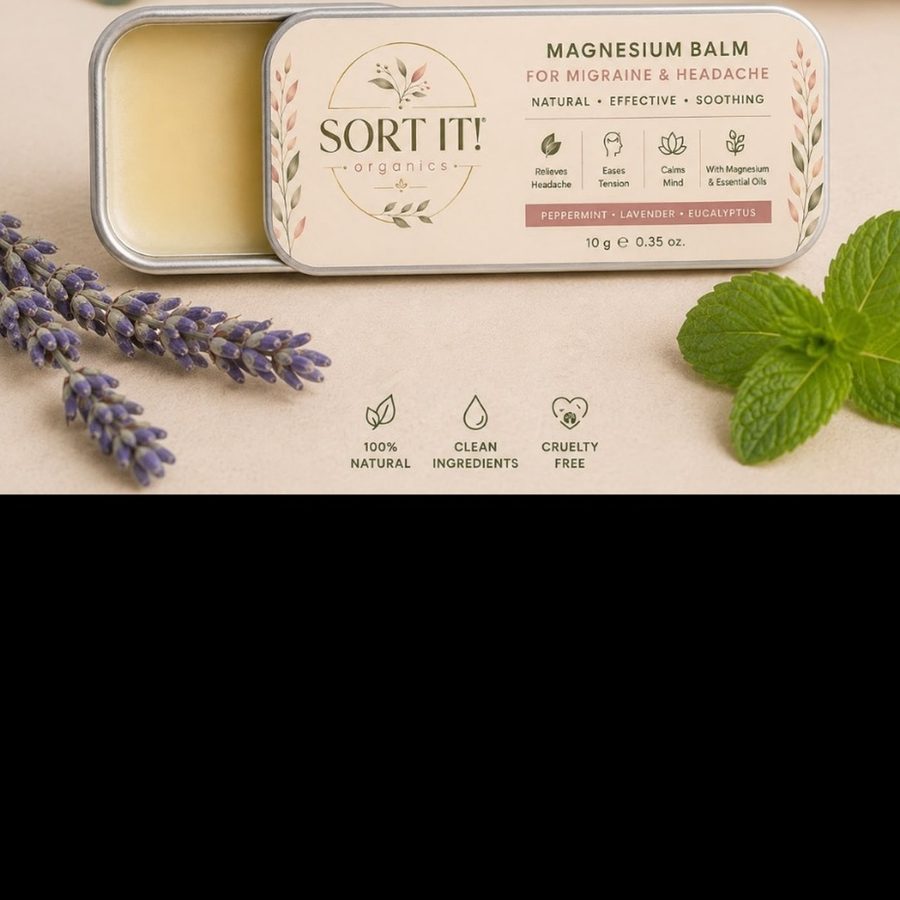 Sort It! Organics Magnesium Balm close product view