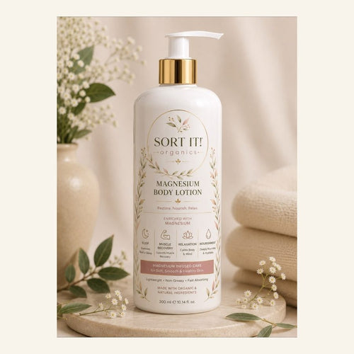 Sort It! Organics Magnesium Body Lotion
