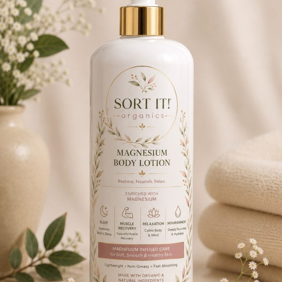Sort It! Organics Magnesium Body Lotion product image