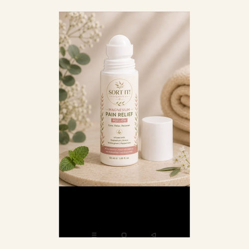 Sort It! Organics Magnesium Pain Relief Roll On