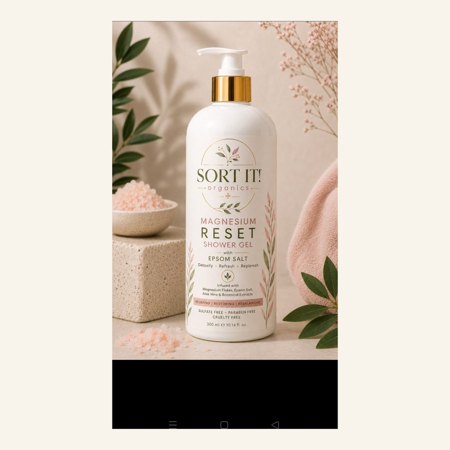 Sort It! Organics Magnesium Reset Shower Gel