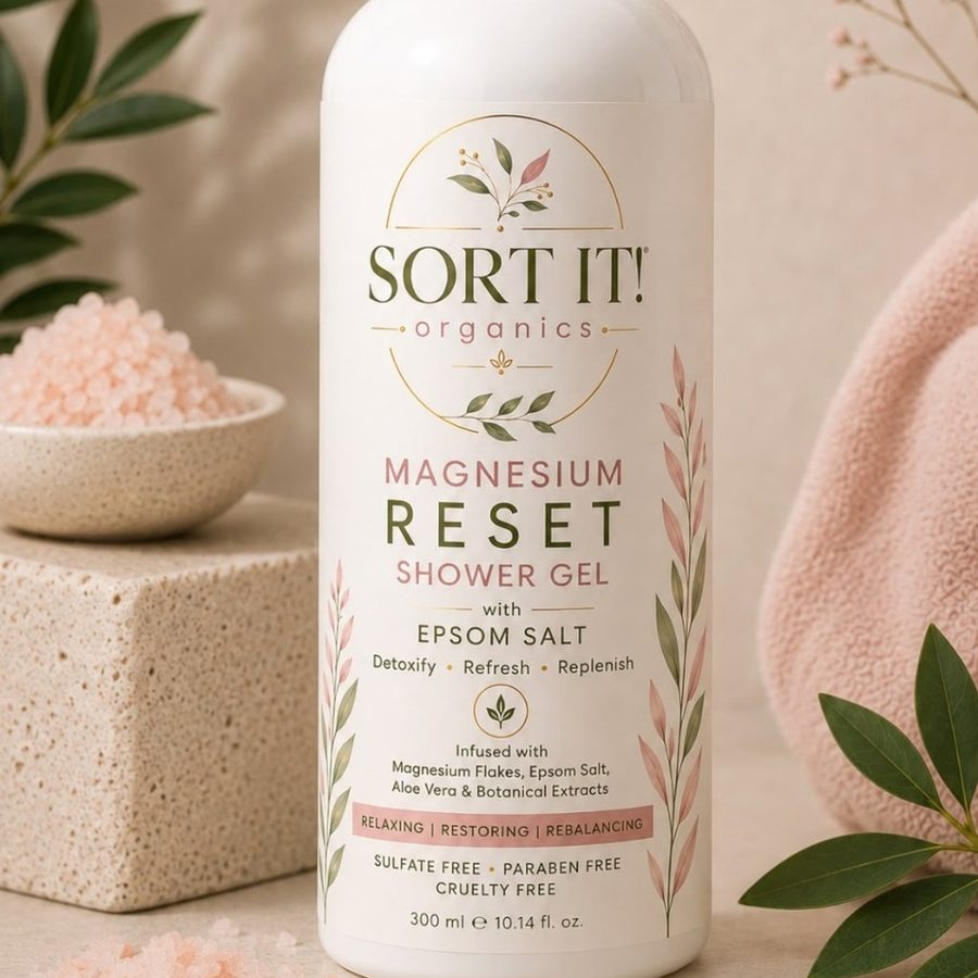 Sort It! Organics Magnesium Reset Shower Gel close product view